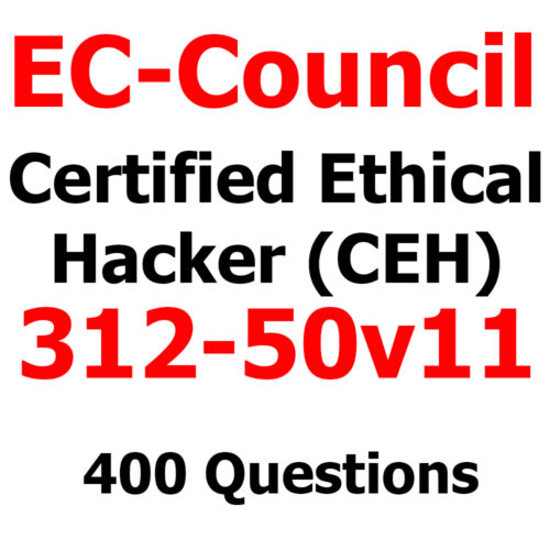 Eccouncil Certified Ethical Hacker 312 50v11 Ceh V11 Exam Practice Tests