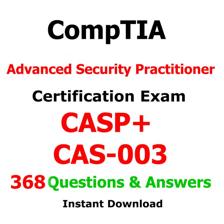 Valid CAS-PA Test Topics