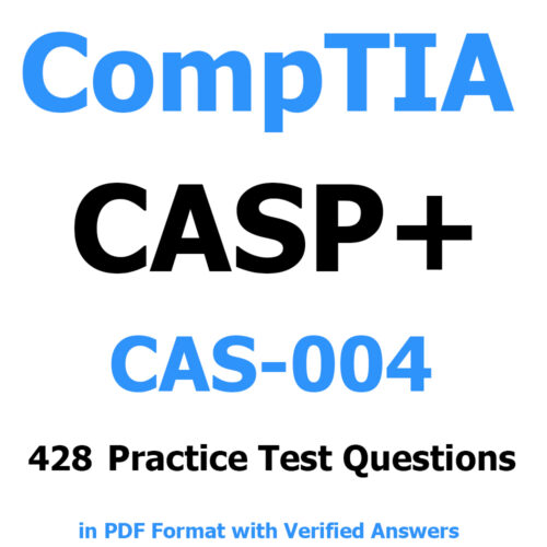 CompTIA Advanced Security Practitioner (CASP+) CAS-004 Exam Practice ...