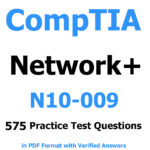 Download CompTIA Network+ N10-009 – 575 Questions and Answers